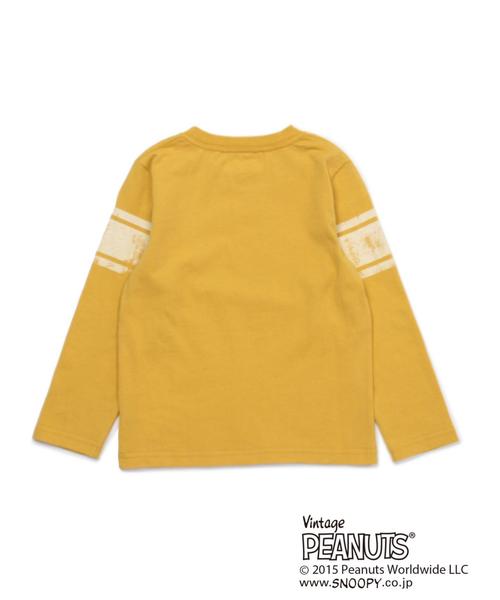 green label relaxing（グリーンレーベルリラクシング）の「【KIDS】別注PEANUTS プリント Tシャツ◆（Tシャツ/カットソー・キッズ・ネイビー/ライトグレー/マスタード・125cm/95cm/115cm/105cm/135cm）」の11枚目の写真