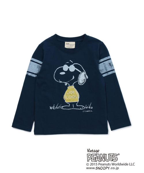 green label relaxing（グリーンレーベルリラクシング）の「【KIDS】別注PEANUTS プリント Tシャツ◆（Tシャツ/カットソー・キッズ・ネイビー/ライトグレー/マスタード・125cm/95cm/115cm/105cm/135cm）」の17枚目の写真