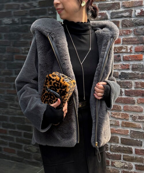 エコファー×ムートンジャケット（ムートンコート）｜MICO COULIER