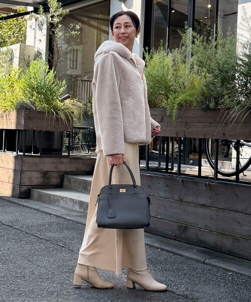 エコファー×ムートンジャケット（ムートンコート）｜MICO COULIER