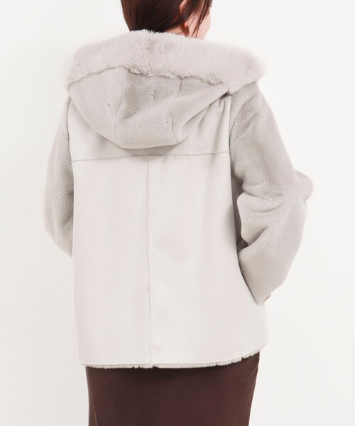 エコファー×ムートンジャケット（ムートンコート）｜MICO COULIER