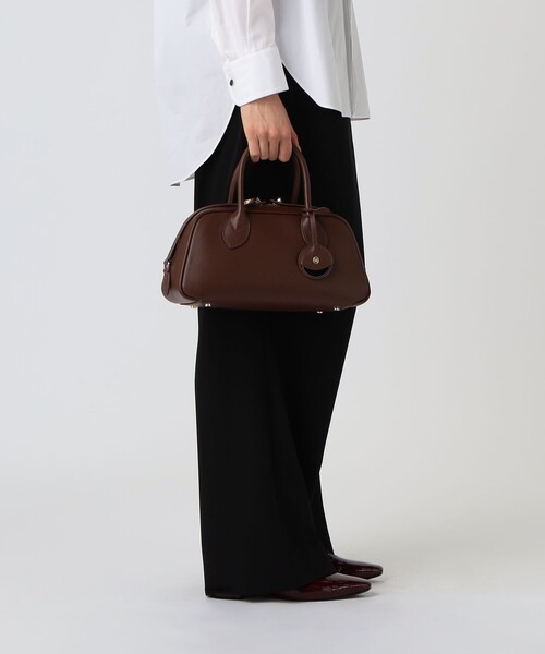 TOMORROWLAND （トゥモローランド）の「Atelier TOMORROWLAND  MIMI バッグ（ハンドバッグ・レディース・ブラック/ブラウン・FREE）」の4枚目の写真