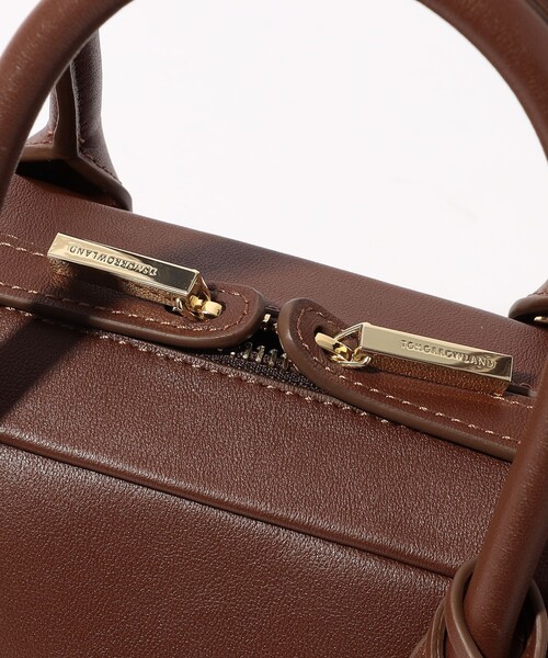 TOMORROWLAND （トゥモローランド）の「Atelier TOMORROWLAND  MIMI バッグ（ハンドバッグ・レディース・ブラック/ブラウン・FREE）」の11枚目の写真