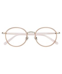 Zoff | 【水越みさと さんコラボ】Zoff|Misato Mizukoshi ボストン型 丸型 メガネ|中顔面短縮みえ 伊達メガネ 度付き(レンズ交換券付き) 大人可愛い ユニセックス(メガネ)