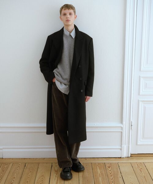 HOPE(ホープ)の「HOPE / ホープ TIME COAT / 00496110(チェスターコート・メンズ・ブラック・46)」の7枚目の写真