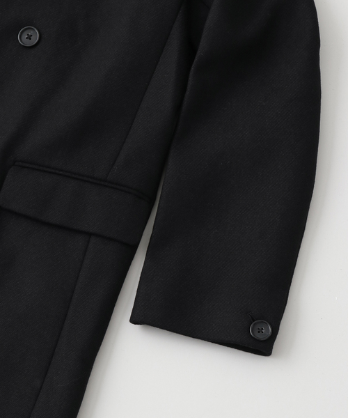 HOPE(ホープ)の「HOPE / ホープ TIME COAT / 00496110(チェスターコート・メンズ・ブラック・46)」の2枚目の写真
