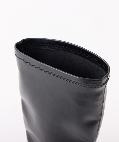 one after another NICE CLAUP(ワンアフターアナザーナイスクラップ)の「タンクソールロングブーツ(ブーツ・レディース・ブラック/ブラウン・S/M/L)」の8枚目の写真