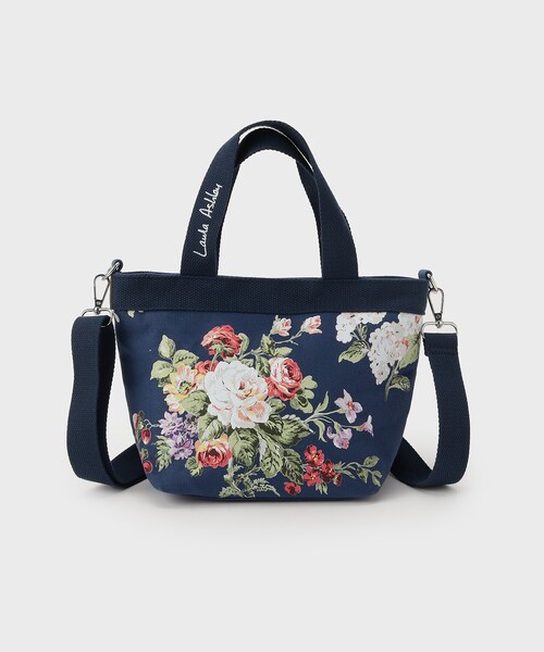 LAURA ASHLEY(ローラアシュレイ)の「ローズモア柄 トートバッグ S(トートバッグ・レディース・ブルー系その他2/グレー系・00)」の8枚目の写真