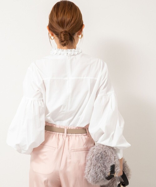 セール】【MARILYN MOON/マリリーンムーン】タックフリルボリューム