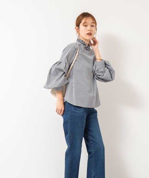 セール】【MARILYN MOON/マリリーンムーン】タックフリルボリューム