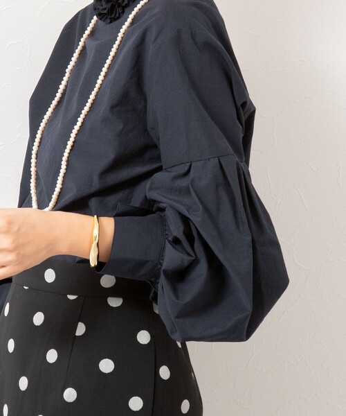 セール】【MARILYN MOON/マリリーンムーン】タックフリルボリューム