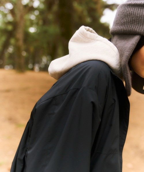 Snow Peak（スノーピーク）の「Snow Peak / Octa Nomad Jacket オクタ ノマド ジャケット（ナイロンジャケット・メンズ・グレイッシュベージュ/ブラック/ライトグリーン・XL/L/M/S）」の5枚目の写真