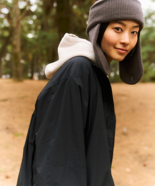 Snow Peak（スノーピーク）の「Snow Peak / Octa Nomad Jacket オクタ ノマド ジャケット（ナイロンジャケット・メンズ・グレイッシュベージュ/ブラック/ライトグリーン・XL/L/M/S）」の7枚目の写真