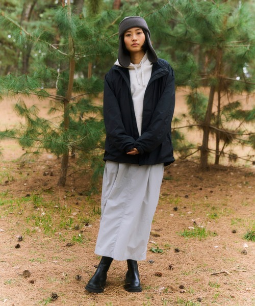 Snow Peak（スノーピーク）の「Snow Peak / Octa Nomad Jacket オクタ ノマド ジャケット（ナイロンジャケット・メンズ・グレイッシュベージュ/ブラック/ライトグリーン・XL/L/M/S）」の11枚目の写真