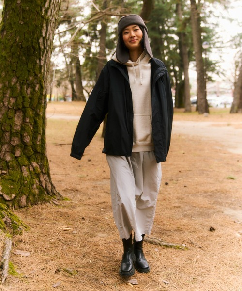 Snow Peak（スノーピーク）の「Snow Peak / Octa Nomad Jacket オクタ ノマド ジャケット（ナイロンジャケット・メンズ・グレイッシュベージュ/ブラック/ライトグリーン・XL/L/M/S）」の16枚目の写真