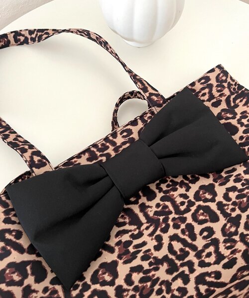 prose verse（プロズヴェール）の「ビッグリボントートバッグ（トートバッグ・レディース・ベージュ系その他/ブラック系その他・FREE）」の10枚目の写真