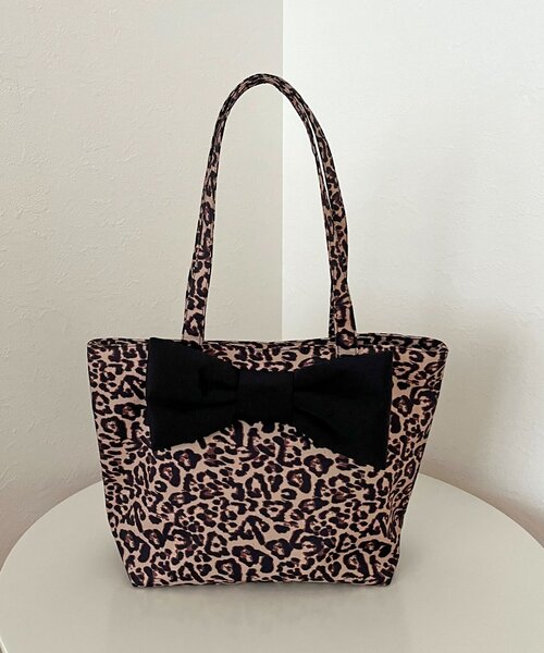 prose verse（プロズヴェール）の「ビッグリボントートバッグ（トートバッグ・レディース・ベージュ系その他/ブラック系その他・FREE）」の11枚目の写真