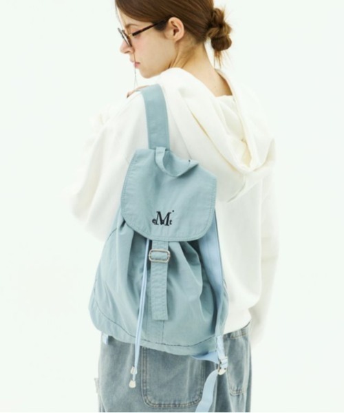 MUCENT(ムセント)の「◇MUCENT◇ブランド直輸入正規品/MUCENT ミュート ミニ バックパック MUCENT MUTE MINI BACK PACK(バックパック/リュック・レディース・ベージュ/ブラック/ブルー・FREE)」の20枚目の写真