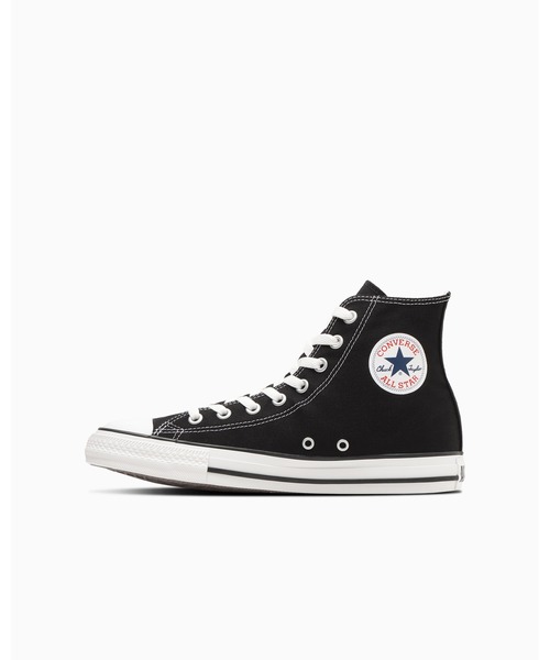 CONVERSE ALL STAR(コンバースオールスター)の「ALL STAR HI / オールスター HI(スニーカー・レディース・ブラック・4/3.5/11.5/10.5/9.5/9/8.5/8/7.5/7/6.5/5.5/5/4.5)」の1枚目の写真