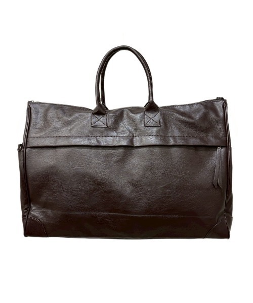 Chikashitsu +（チカシツプラス）の「【Chikashitsu +】travel big boston bag / 【チカシツプラス】トラベルビッグボストンバッグ（ボストンバッグ・メンズ・ブラック/ブラウン・ONE SIZE）」の13枚目の写真