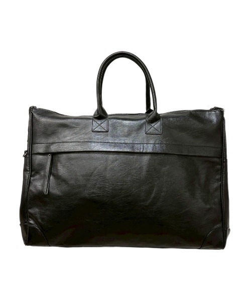 Chikashitsu +（チカシツプラス）の「【Chikashitsu +】travel big boston bag / 【チカシツプラス】トラベルビッグボストンバッグ（ボストンバッグ・メンズ・ブラック/ブラウン・ONE SIZE）」の12枚目の写真