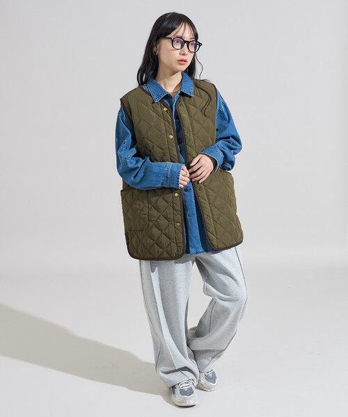 セール】PRIMALOFT ダイヤキルトベスト/プリマロフトベスト