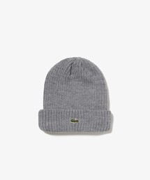 LACOSTE（ラコステ）の「ウールリブニットキャップ（ニットキャップ/ビーニー）」