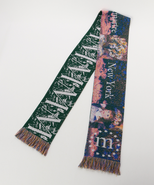 MONTMARTRE NEW YORK（モンマルトルニューヨーク）の「【Montmartre New York/モンマルトルニューヨーク】 MMM Scarf（マフラー・レディース・その他・FREE）」の2枚目の写真
