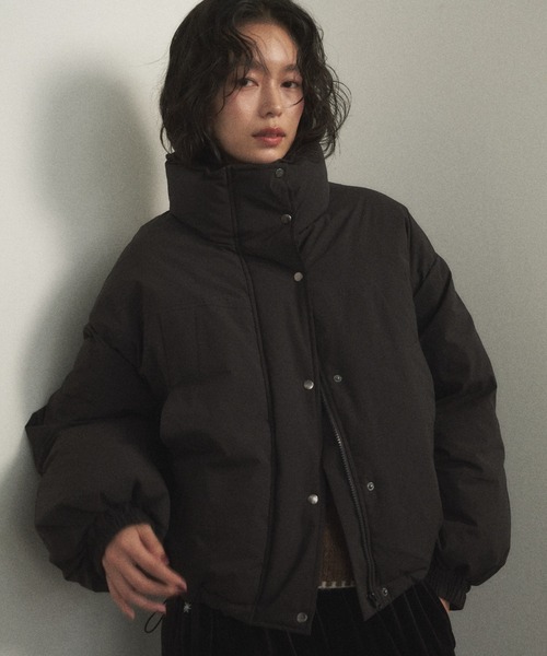 ファイバーダウンショートブルゾン（ダウンジャケット/コート