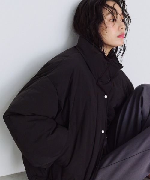 セール】ファイバーダウンショートブルゾン（ダウンジャケット/コート