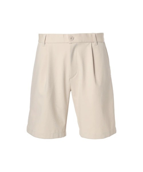 WAAC(ワック)の「MENS ライトストレッチポンチ ハーフパンツ(その他パンツ・メンズ・アイボリー/ブラック・32/33/30)」の1枚目の写真