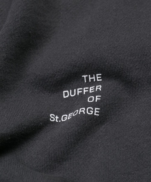The DUFFER of ST.GEORGE（ザダファーオブセントジョージ）の「【WEB限定アイテム】14oz HEAVY WEIGHT SETUP SWEAT HENLEY：14オンス ヘビーウェイト セットアップ スウェットヘンリー（スウェット・メンズ・ブラック/ブラウン/チャコールグレー・SMALL/MEDIUM/LARGE/X-LARGE）」の12枚目の写真