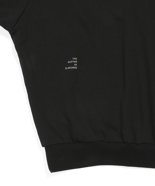 The DUFFER of ST.GEORGE（ザダファーオブセントジョージ）の「【WEB限定アイテム】14oz HEAVY WEIGHT SETUP SWEAT HENLEY：14オンス ヘビーウェイト セットアップ スウェットヘンリー（スウェット・メンズ・ブラック/ブラウン/チャコールグレー・SMALL/MEDIUM/LARGE/X-LARGE）」の9枚目の写真