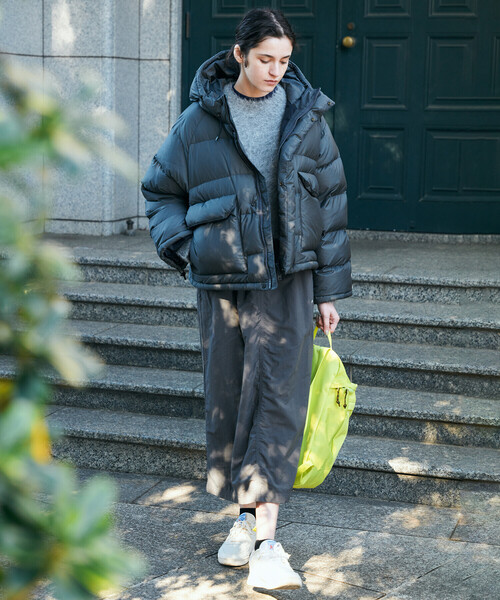 GYMPHLEX（ジムフレックス）の「Gymphlex | シャギーニット ショートプルオーバー WOMEN（ニット/セーター・レディース・グレー/レッド/マスタード・14）」の11枚目の写真