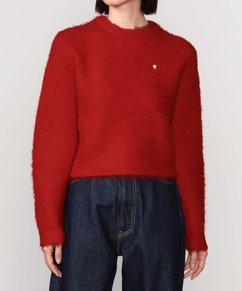 Gymphlex | シャギーニット ショートプルオーバー WOMEN（ニット