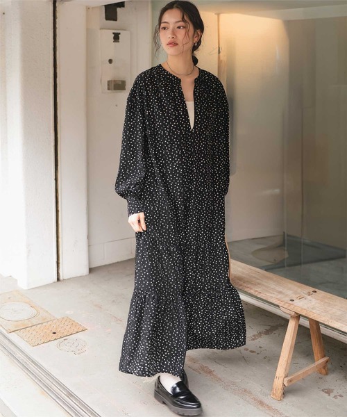 ワンピース takt セール】【26SS新作/2026 SPRING COLLECTION】スキッパーティアード