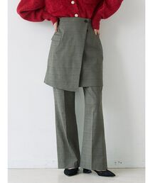 TONAL（トーナル）の「スカート付セミフレアパンツ（その他パンツ）」