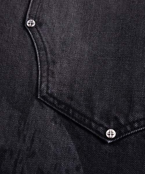 SUPPLIER/サプライヤー Vintage Wash Tribal Double Knee Baggy Jeans