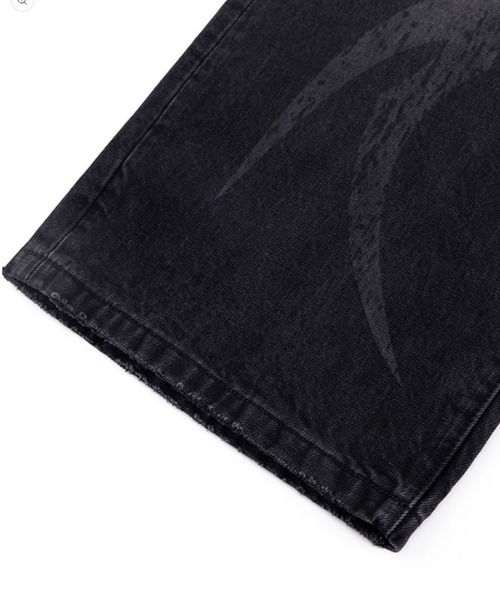 SUPPLIER(サプライヤー)の「SUPPLIER/サプライヤー Vintage Wash Tribal Double Knee Baggy Jeans 13.5oz ダブルニーバギージーンズ(デニムパンツ・メンズ・ブラック/ブルー・M/L)」の22枚目の写真