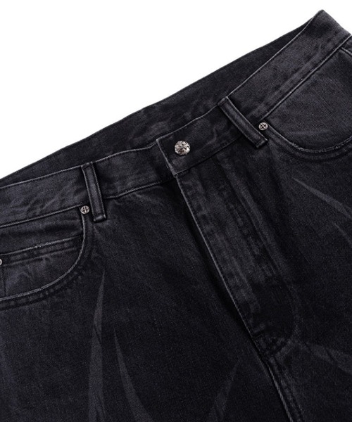 SUPPLIER(サプライヤー)の「SUPPLIER/サプライヤー Vintage Wash Tribal Double Knee Baggy Jeans 13.5oz ダブルニーバギージーンズ(デニムパンツ・メンズ・ブラック/ブルー・M/L)」の20枚目の写真