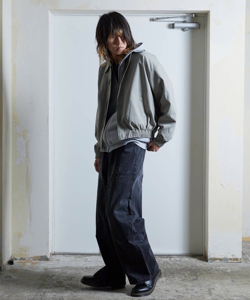 SUPPLIER(サプライヤー)の「SUPPLIER/サプライヤー Vintage Wash Tribal Double Knee Baggy Jeans 13.5oz ダブルニーバギージーンズ(デニムパンツ・メンズ・ブラック/ブルー・M/L)」の6枚目の写真