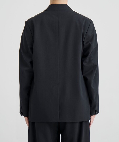 UNITED TOKYO(ユナイテッドトウキョウ)の「CLEAR WOOL シングルジャケット(ブルゾン・メンズ・グレー/ブラック・1/2)」の17枚目の写真