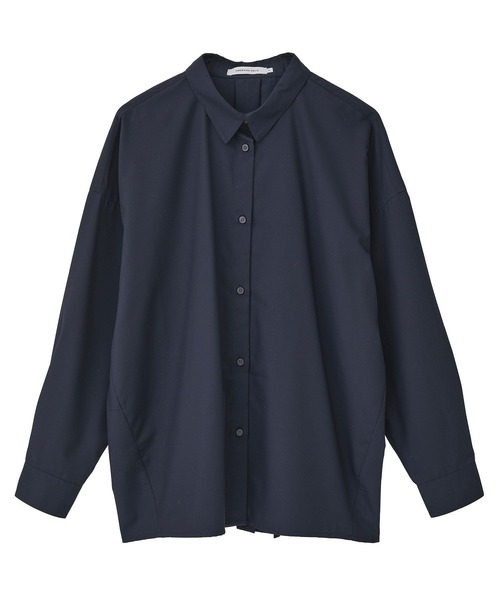 AMERICAN HOLIC(アメリカンホリック)の「イージーケアコクーンバックタックシャツ(シャツ/ブラウス・レディース・オフホワイト/ネイビー/チェック・L/M)」の10枚目の写真