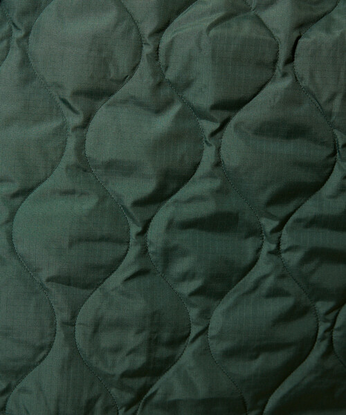 PUBLUX（パブリュクス）の「TAION/タイオン MILITARY W-ZIP V NECK DOWN JK　限定展開/ミリタリー ダブルジップ Vネック ダウン ジャケット（ダウンジャケット/コート・レディース・オリーブ/ブラック・LARGE/MEDIUM/X-LARGE）」の13枚目の写真