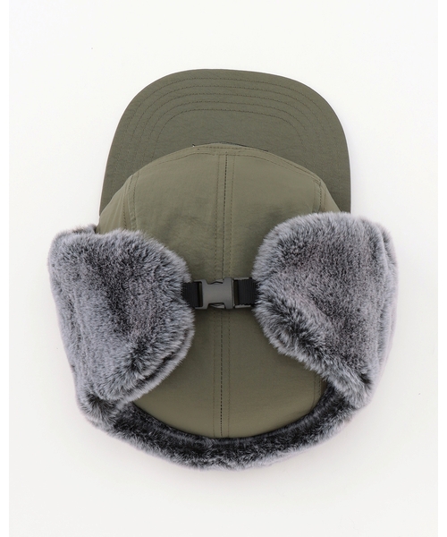 XLARGE KIDS(エクストララージキッズ)の「OGフライトキャップ(キャップ・キッズ・ブラック/カーキ・S(48-52cm)/52-56cm)」の7枚目の写真