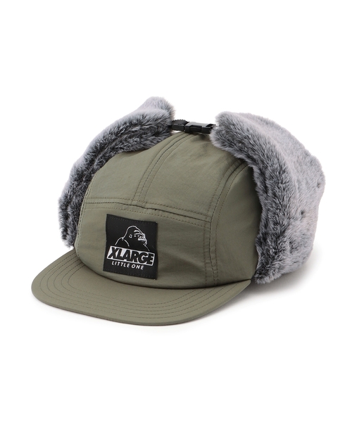 XLARGE KIDS(エクストララージキッズ)の「OGフライトキャップ(キャップ・キッズ・ブラック/カーキ・S(48-52cm)/52-56cm)」の11枚目の写真