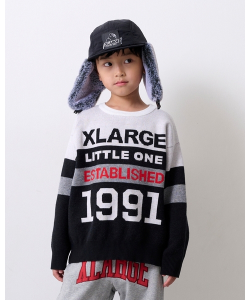 XLARGE KIDS(エクストララージキッズ)の「OGフライトキャップ(キャップ・キッズ・ブラック/カーキ・S(48-52cm)/52-56cm)」の16枚目の写真