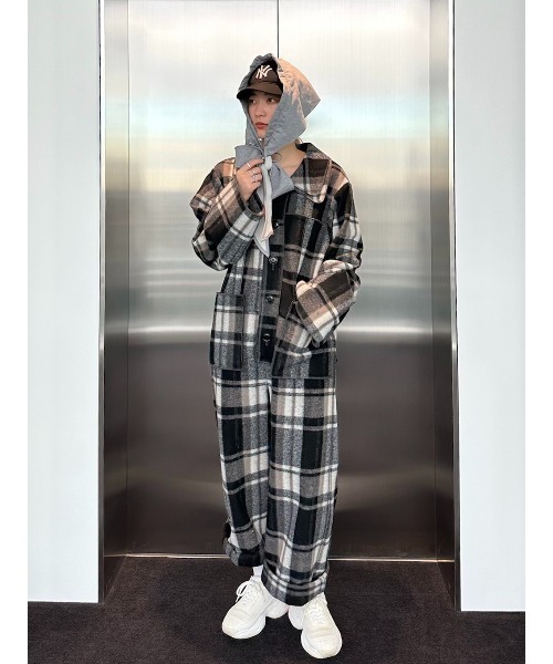 セール】COZY PACTH JUMP SUIT（つなぎ/オールインワン）｜ELCHELE