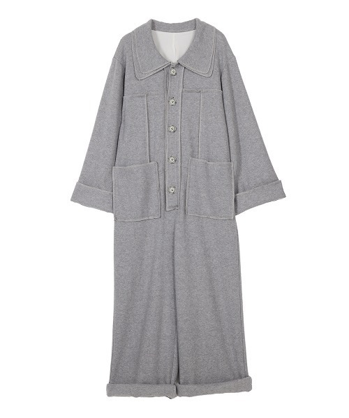 パンツ Rich i jump suit Rich I / UNIFORM JUMP SUIT *BLACK | AVET