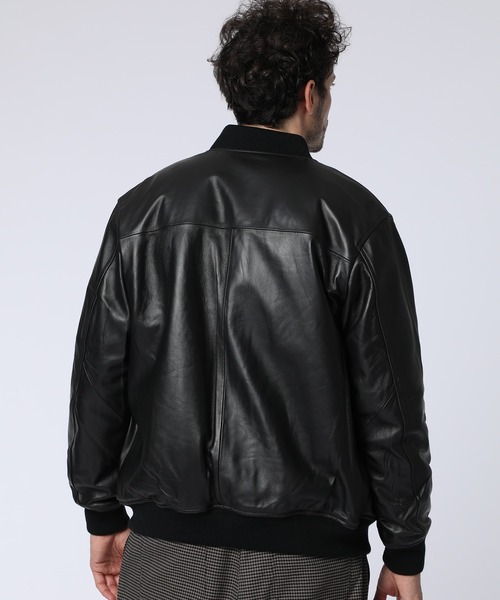 セール】シープレザー バーシティジャケット（その他アウター